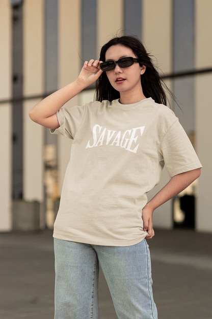 SAVAGE Premium Organic Oversized T-Shirt